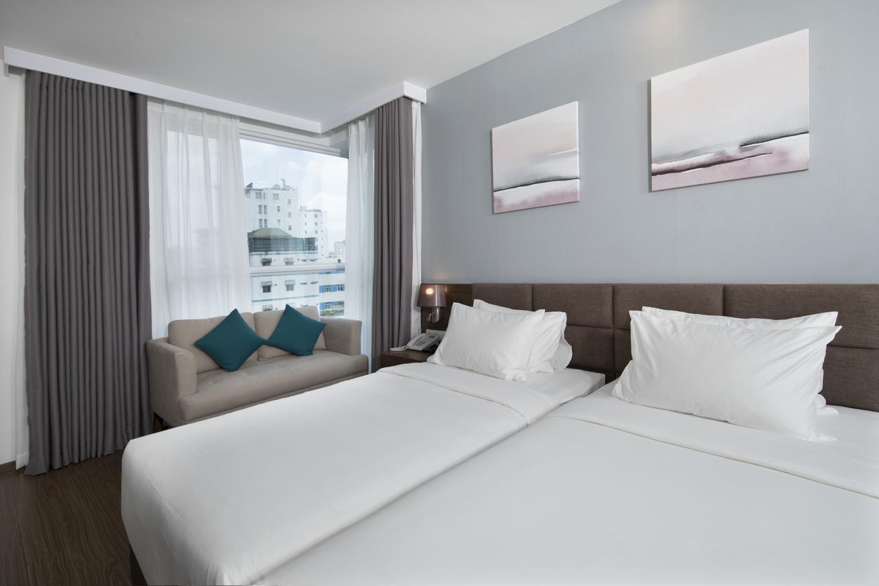 The Blue Hotel مدينة هوشي منه الغرفة الصورة