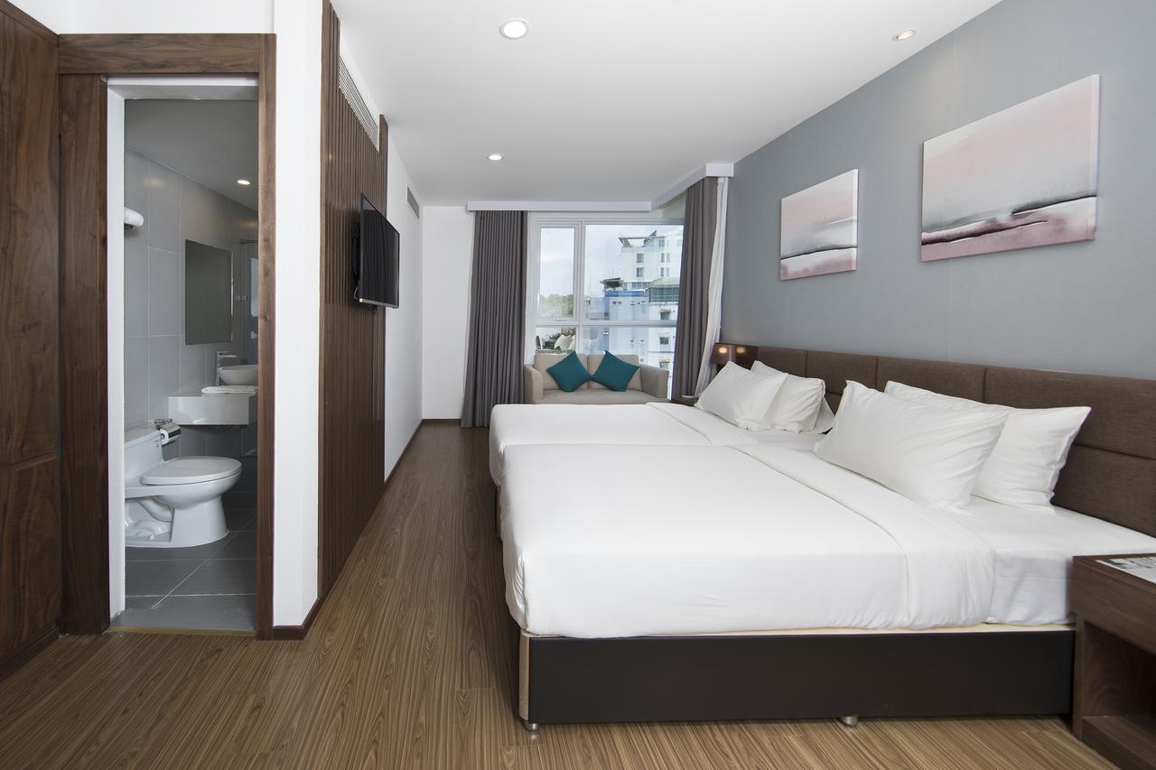 The Blue Hotel مدينة هوشي منه الغرفة الصورة